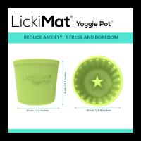 Lickimat Yoggie pot